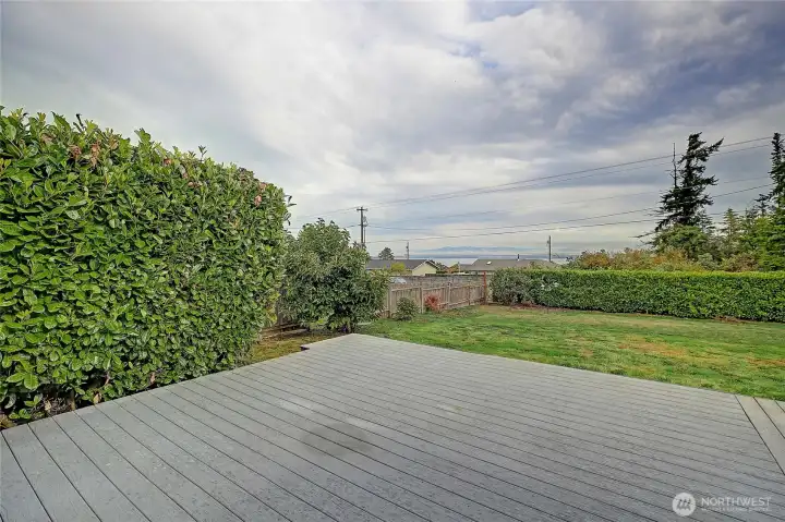 You will love the view from your deck & new home!  You have to see the view in person! Views of the mountains & Puget Sound!