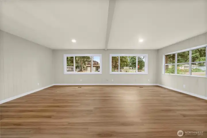 Great new windows for lots of natural light