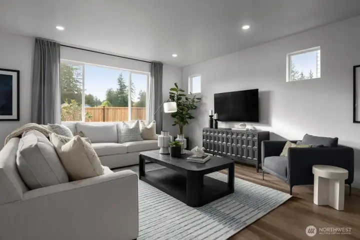 2330 Plan MODEL HOME PHOTO - Depictions of home, layout, location or other features/options, colors and color scheme, materials, fixtures, etc. are for showing purposes only and may not be included in the purchase price and availability may vary.