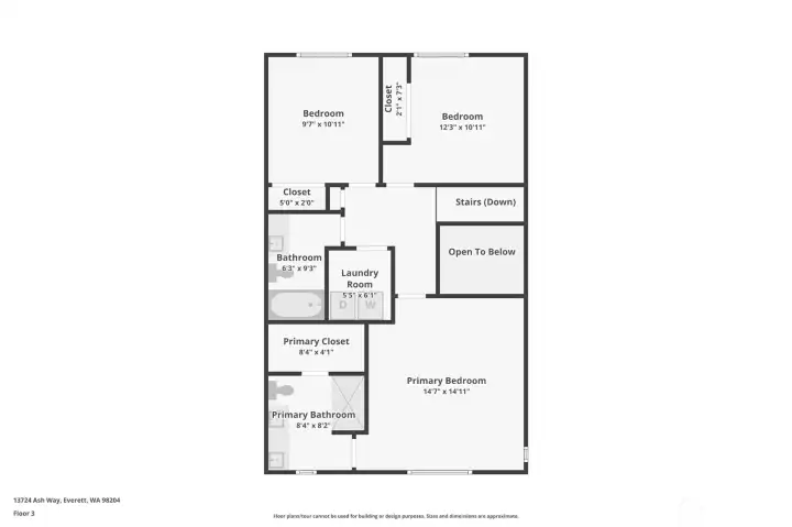 Third Story Floorplan