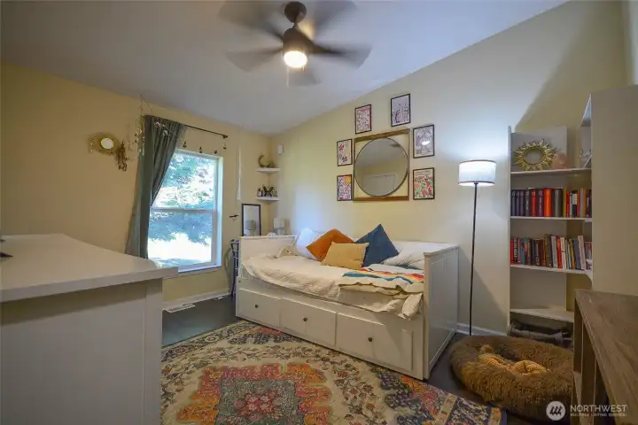 Generously sized bedroom with plenty of space and natural light.