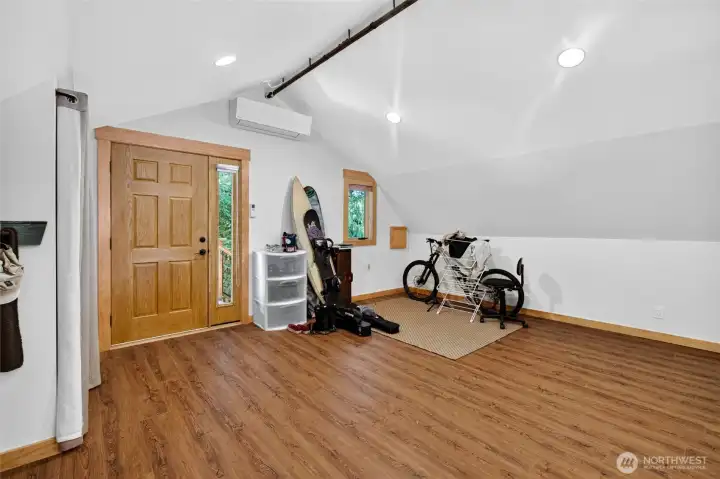 Main entrance for the ADU. Main entrance for the ADU.