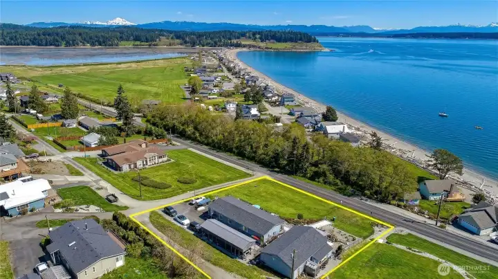 Expansive lot with lush yard and beautiful landscaping, perfectly positioned to capture stunning views.