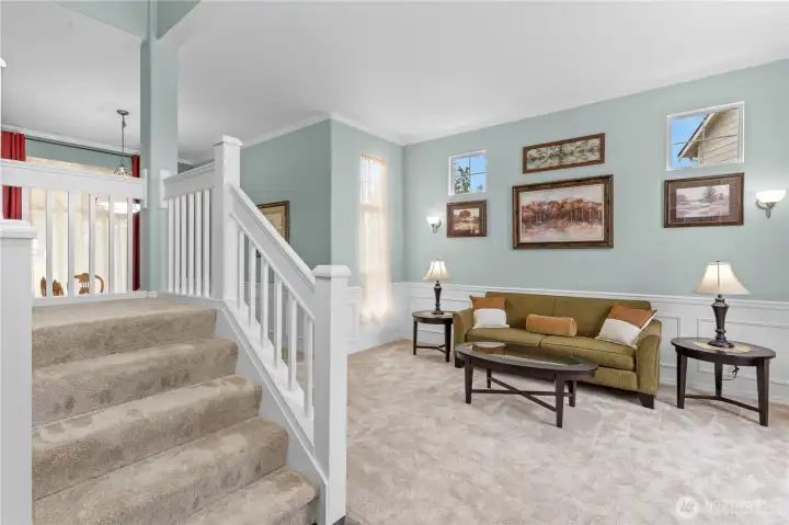 Lets head upstairs