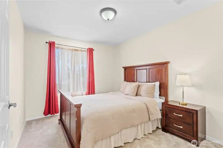 Bedroom 2 is very generous in size