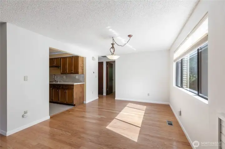 Easy main floor living.