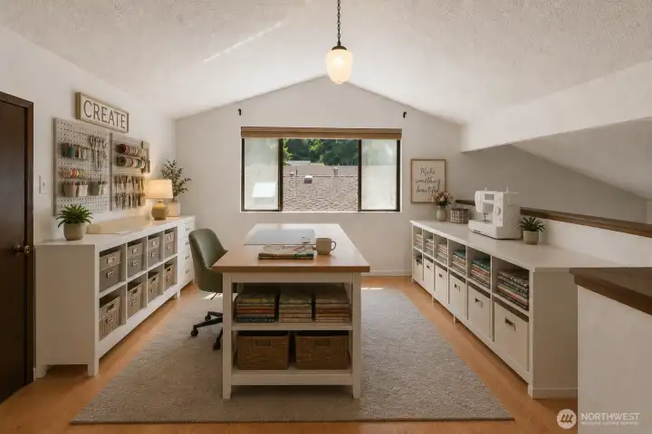 Virtually staged for inspiration.  What will you do with this space?