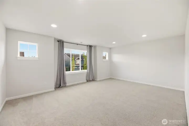 Bonus room over the garage!