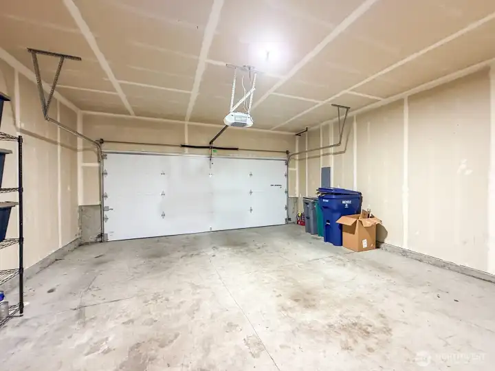 Large Open Garage