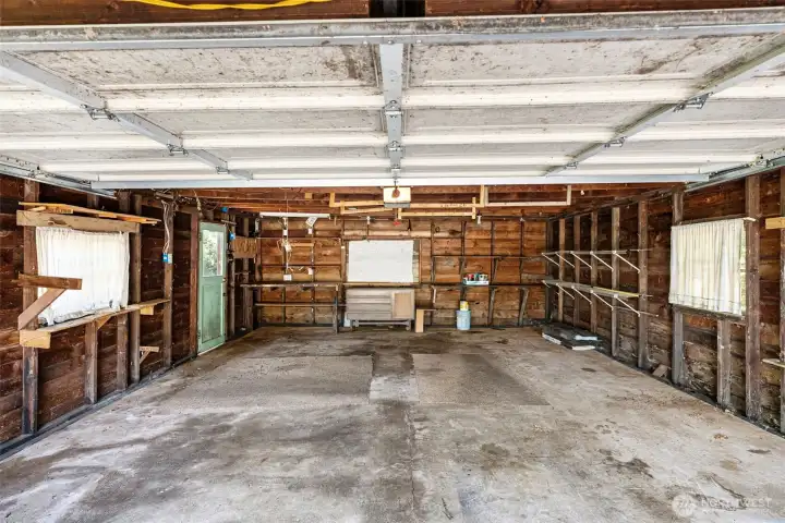 Inside Garage