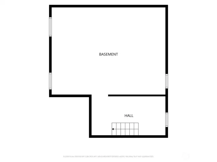 Floor Plan of basement