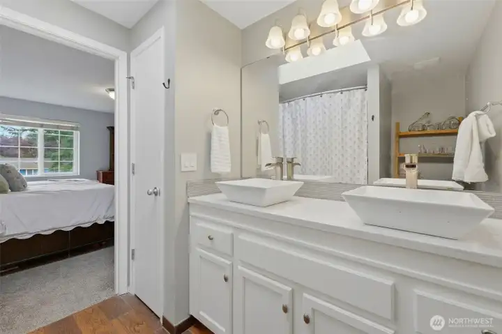 your private en suite bath