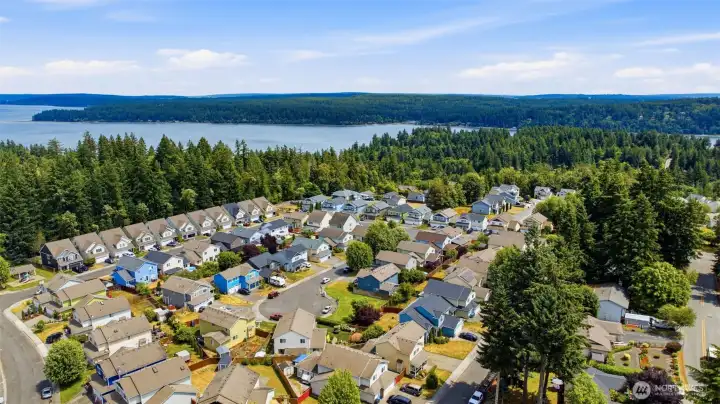 Just down from the water and near all the shopping and dining in Silverdale and Bremerton