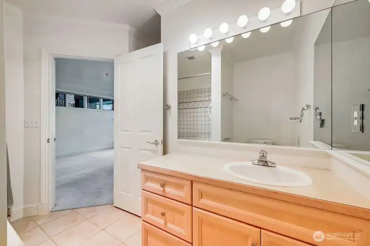 Primary bedroom ensuite.