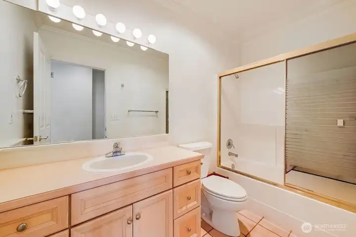 Second, full bathroom.