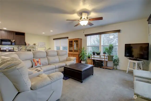Large living room.