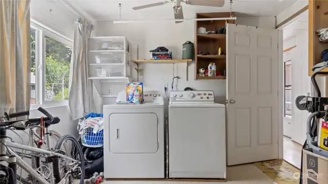 The included washer and dryer are in 2nd bedroom.