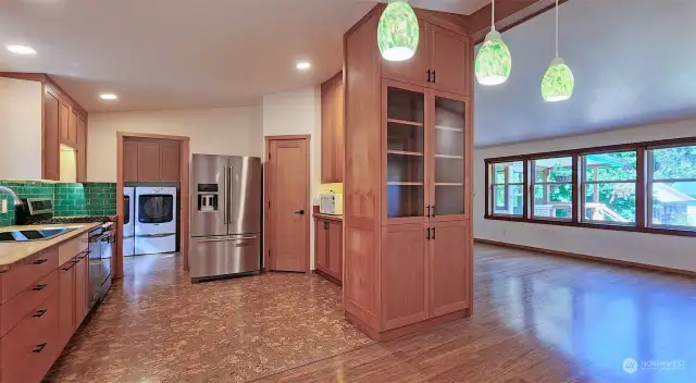 Kitchen with Custom Cabinets