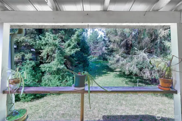 main level porch view