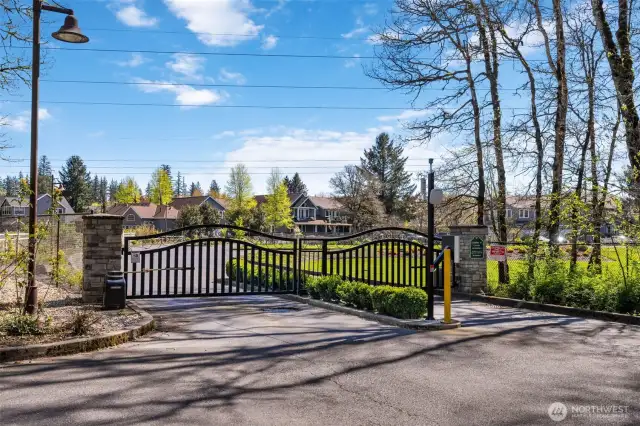 Gated entry