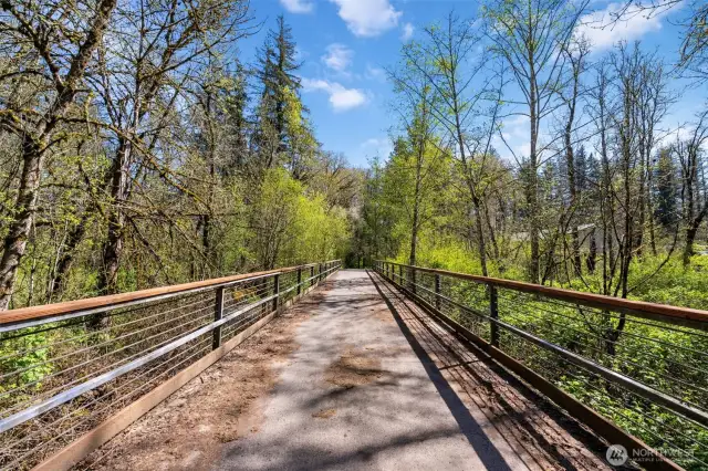 Access to the Lacamas Heritage Trail