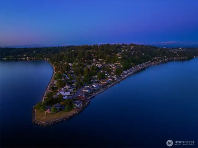 Striking view of the whole community