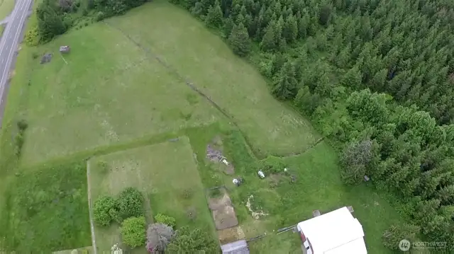Pasture on east side of the property