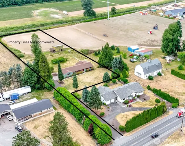 1.57 acres tucked in next to Spooner Farms