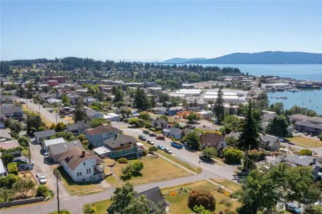 Absolutely gorgeous lot with a view that is incredible. A new sewer line was installed from 13th street in 2000.