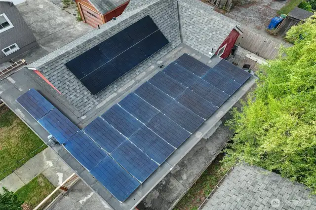 Solar panels installed May 2023; New roof April 2021
