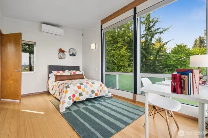 Upper level bedroom.