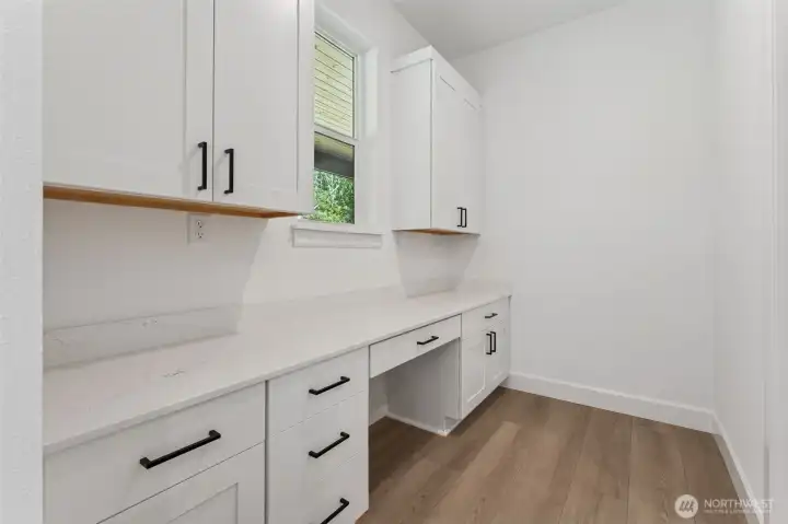 Media Center off Kitchen