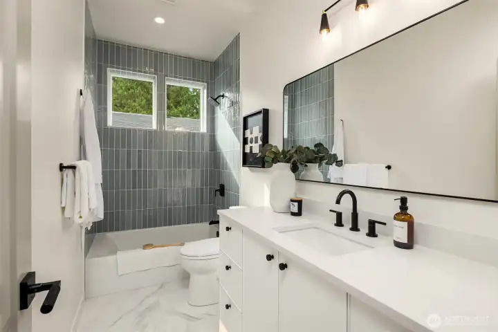 Hall full bath
