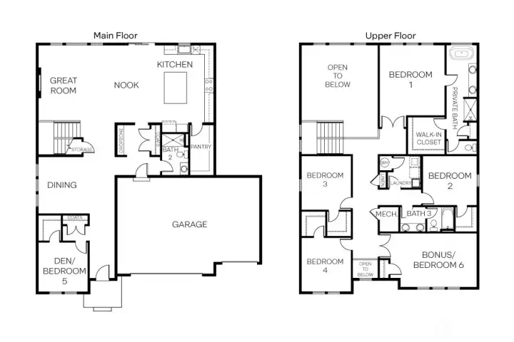 Photo rendering is representational. Actual home is under construction and finishes, elevation, and paint colors may vary. See site agent for details.