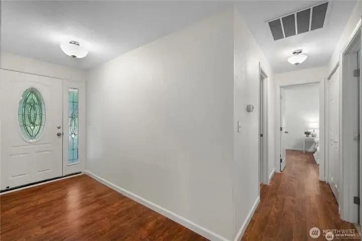 ENTRYWAY/HALLWAY | New flooring throughout