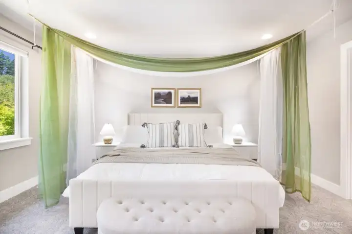 space for a king size bed