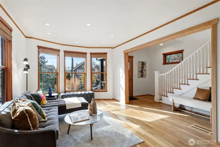 Front entry (main level)