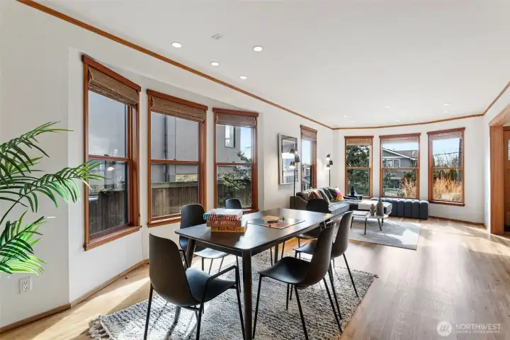 informal dining / game table (main level)