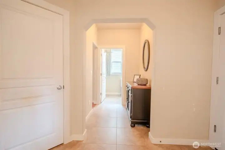 Entry looking to the right