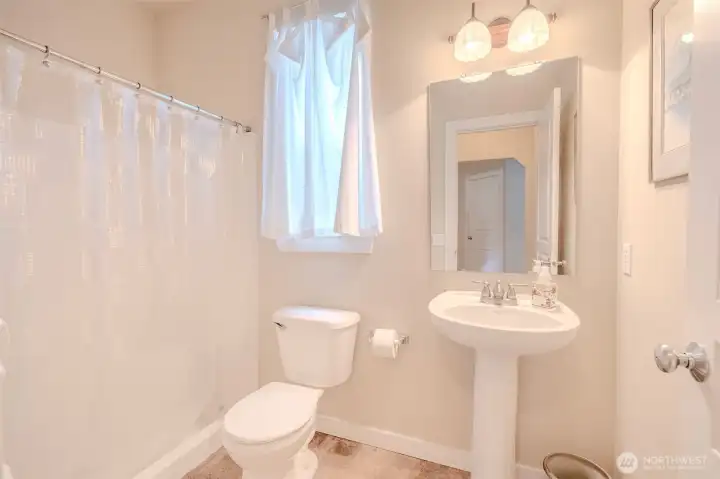 3/4 bath downstairs