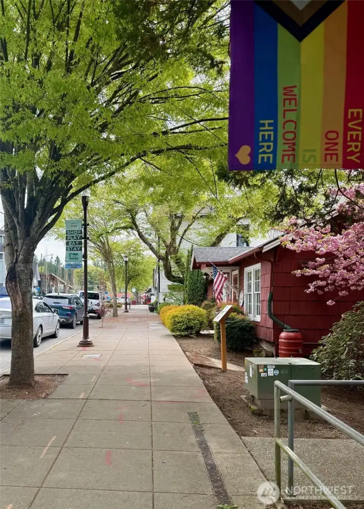 Downtown Duvall ~.5 mile away