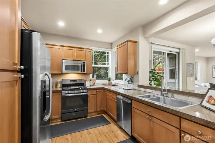 Stainless steel appliances