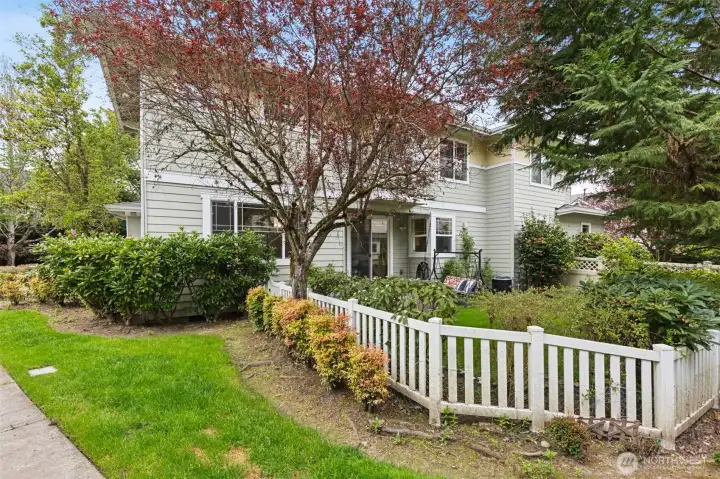 Corner lot with privacy