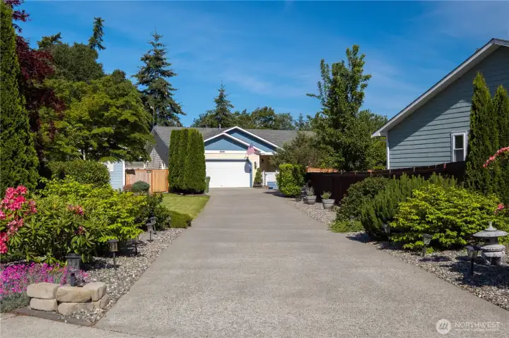 Long driveway