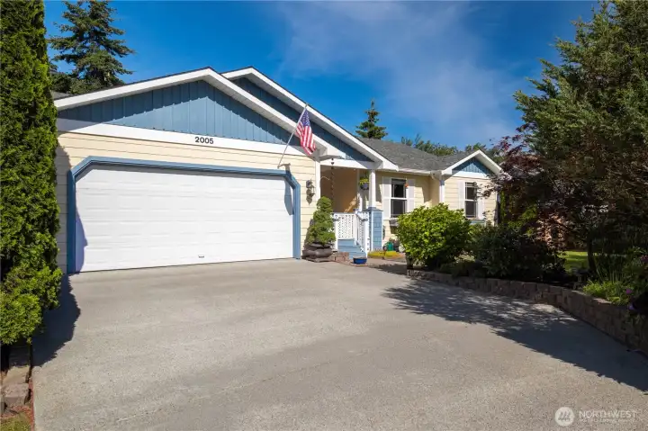 2-car garage