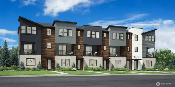 Rendering used for representational purposes only. All colors, finishes, designs, and surrounding landscape will vary. Rendering used for representational purposes only. All colors, finishes, designs, and surrounding landscape will vary.