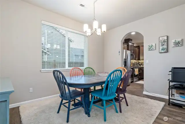 Dining room off the Foyer.