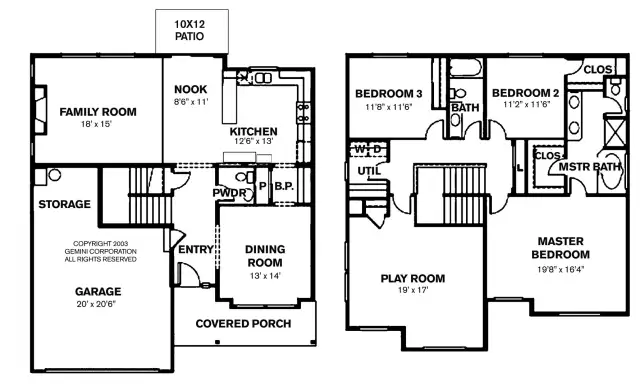 Builder reserves the right to change features, plan, prices and specifications without notice. Features vary by home. Buyer to verify square footage.