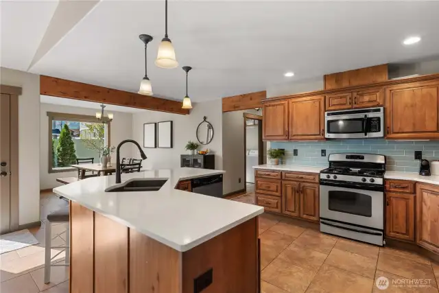 Kitchen & Dining Area Main Floor