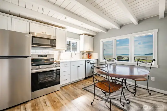 Kitchen area all remodeled